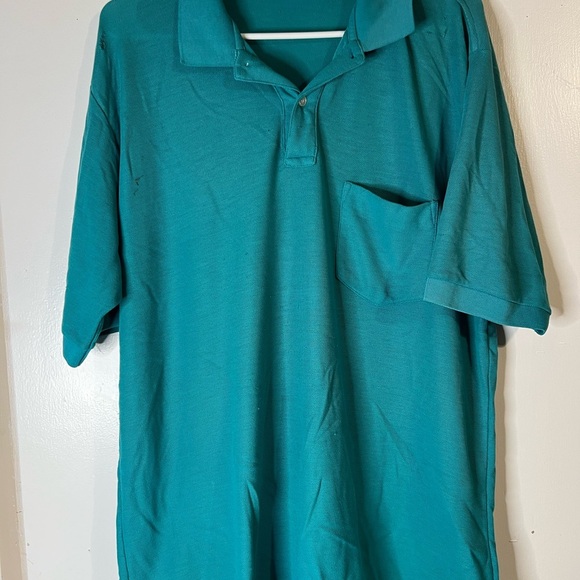Men's Windridge Xl Teal Polo Shirt - Picture 1 of 3